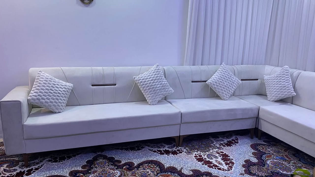 كنبة L • جديدة • بلا عيوب