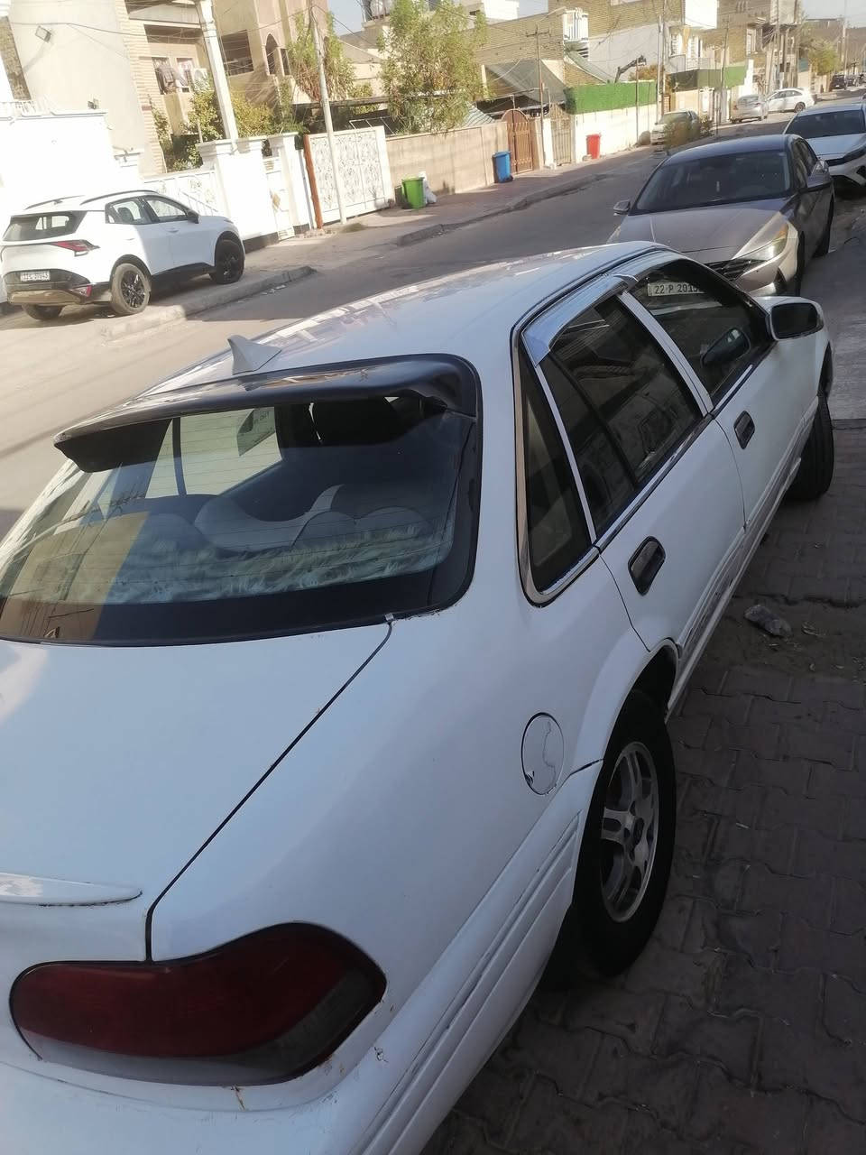 السلام عليكم برنس فراشه للبيع موديل 96رقم بغداد انكليزي سنويه 31سياره بسمي تحويل ثاني يوم محرك كير خير من الله مصبوغه جماليه ماعده قماره بلاديه لسعر ٣٨وبيه مجال حك جيه العنوان بغداد الدوره رقم تلفون ***********
