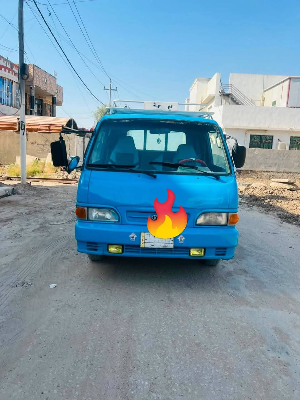 سلام عليكم بيع كيا حمل موديل 96رقم  بابل مشروع وطني مداور ثاني يوم 7جنكال حصير نضيفه مكفوله من ضربه وصبغ جماليه  مكينه كير اكسل باور تخم تاير حداديه تريك وين متريد  سياره مال جناي متخسر عليه الف دينار جاهزه سعر 53مكاني  بابل تلفون ☎️ ***********
