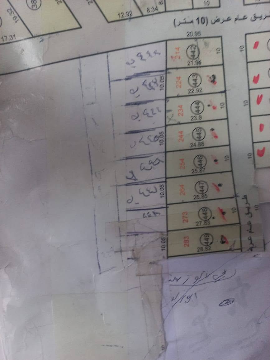 بالصابيات قريب جسر دوار قطعه 100 متر سند 25 اقرار محكمه سعر 25 مليون اراوس ب سيارة عادي ***********
