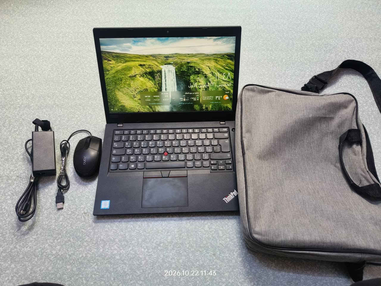 لينوفو ثينك باد L480 • i5-7300U vPro • ٢٥٦ جيجا NVMe