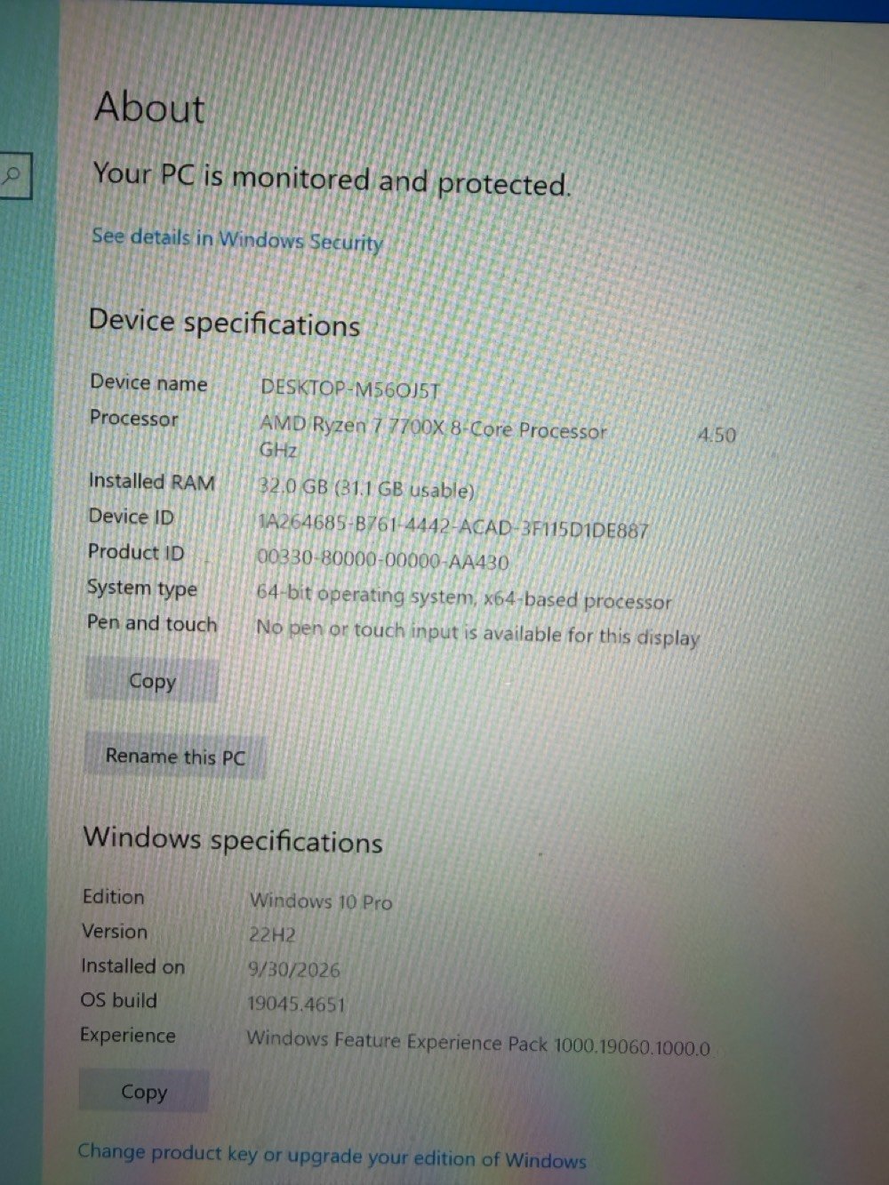 كمبو • MSI B650 • Ryzen 7 7700X