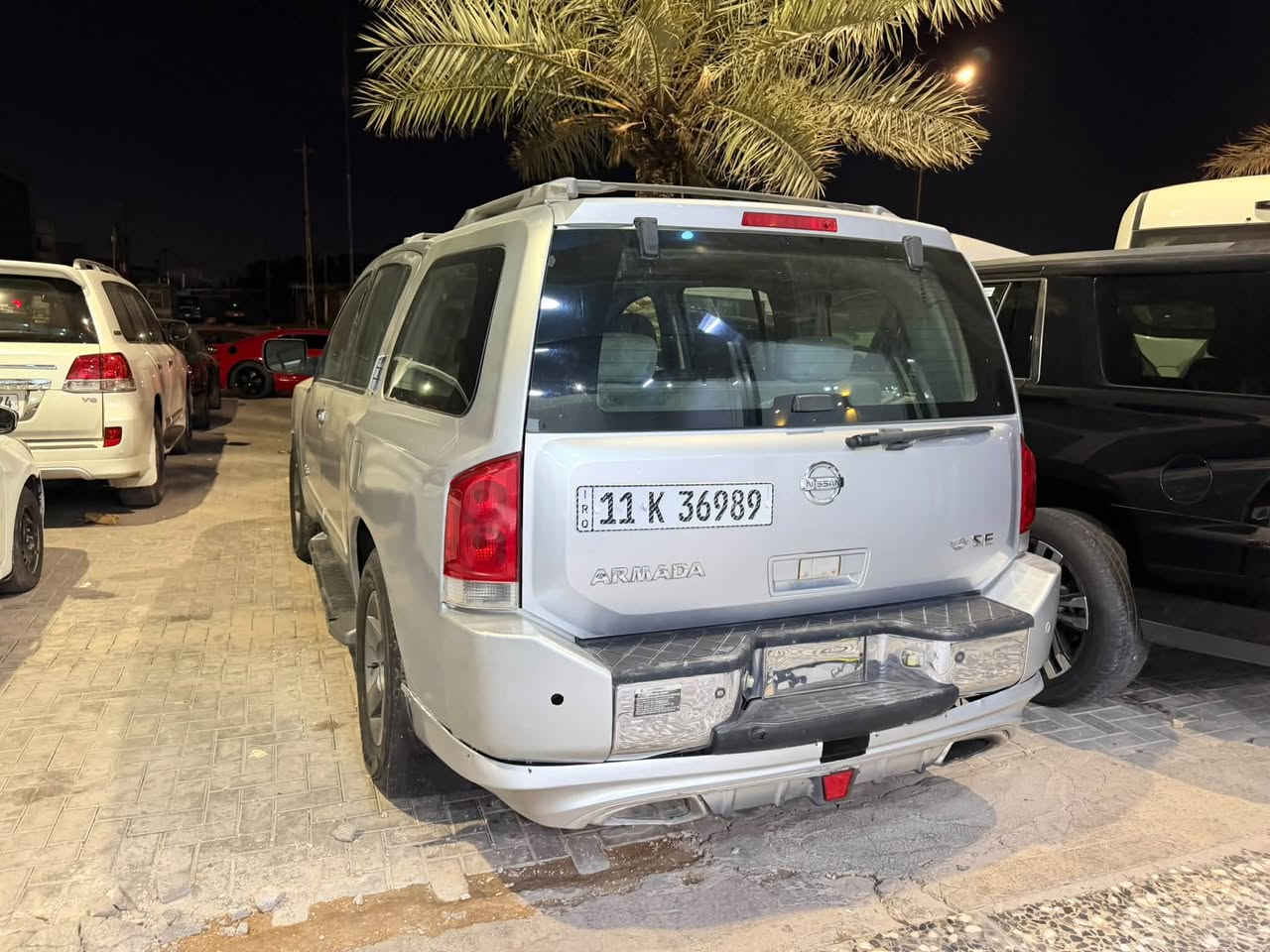 ارخص ارمادا بالعراق كله رجاءا الشراي لايتعبني فدوه 
العينكم

ارمادا 2005 خليجية تبريد ثلجج 
نواقصها مجول + عته بلكير من اول للثاني ماتاثر ابد وكلشي مبيها شرط ترايك لاربيل حلوه وقوية السياره 
حادث بس هلال لجاملغ وبيه كم قطعه صبغ ابيعك حزام
لاتعبك ولاتعبني رقم بغداد انكليزي هزه جديد سنوية جديد

بسعرر ( 54$ ) قفلللللللللل وشرط ماكو هيج سعر 

عنواني بلديات نادي الصناعة ***********
