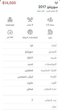 سورينتو • ٢٠١٧ • العلم