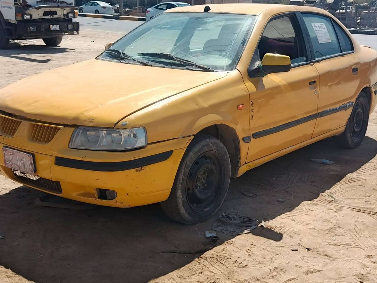 سمند للبيع السعر 9 ورقات محرك وكير جدد ستوني شادهن بل كارتون حداديه كلهه جديده تخم تاير جديد السيارة جاهزه من كلشي رقم نجف بيهه سنويه اكاتبك عن السرقه والطلب مكان السيارة الدوانيه قضاء الشاميه للستفسار ***********
