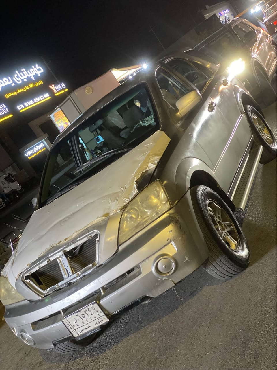 کیا سۆرنتۆ ٢٠٠٣
مکینە ٦ بستۆن ٢،٤٠٠ 
گێر ئۆتۆماتیک
ئاڕمی پلاستیک سلێمانی
نرخ ٣٥$ گەڵا و معاملە

شوێن: سلێمانی نزیک پردی کۆبانی 
ژمارە موبایل:
*********** السليمانية, العراق
