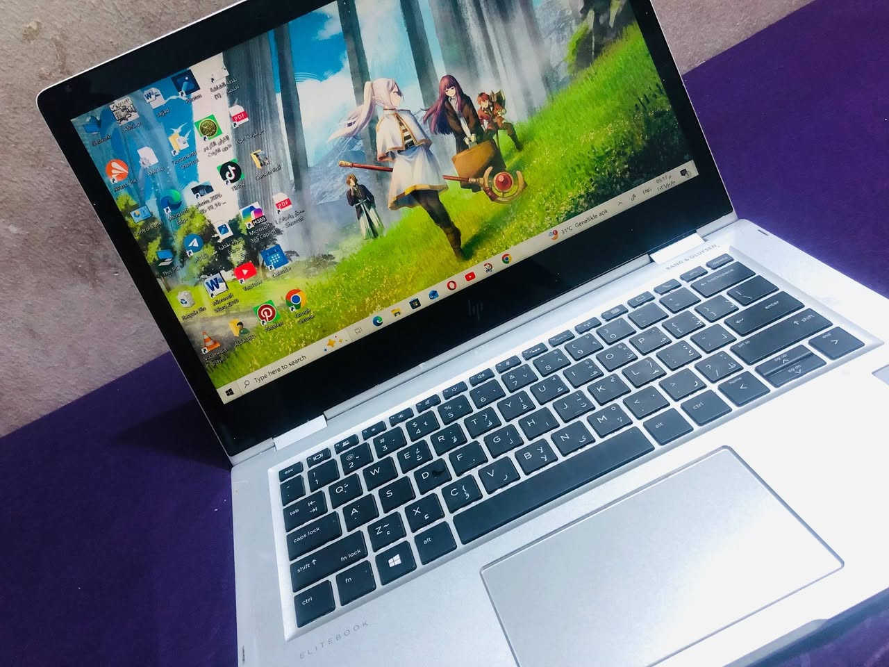 HP EliteBook x360 • شاشة لمس • بطارية أصلية