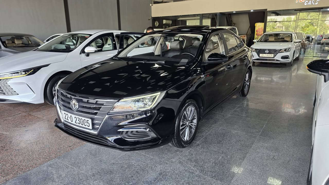 ئێم جی MG5 2024.
فول مواسفات.  MG5 Luxury  
بێ بۆیاغ.ته‌نها ١١ هه‌زار رۆیشتیه‌
مواصفات بصمة و سلاید.ویل کڕۆم.
شاشةوكاميرا ٣٦٠درجە تحديد سورعه.
پشت و پێش لید ڤۆلیۆم.کوشین جلد.
مكان أربيل معرض توب كارس
سعر 113ورقة   موبایل  ***********
