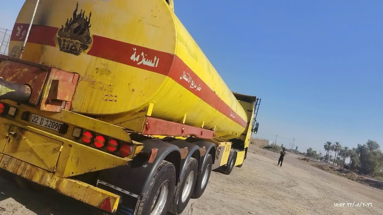 فالفو شخاطة
رقم اربيل
موديل 2002
سنوية لل2027
طوناج. جي بي اس. تصريح امني 
سيارة جوة الشغل حالياً تشتغل ع سوريا 
تخم تاير 
تانكي بويلر كاك ابو ال6
دناكير 14 صيني 
سيارة جاهزة من كل شي ما بيهة نقص
السعر 250 وبيهة مجال
مكانهة بغداد التاجي   باقي التفاصيل اتصال او مراسله 
الرقم *********** / واتساب
