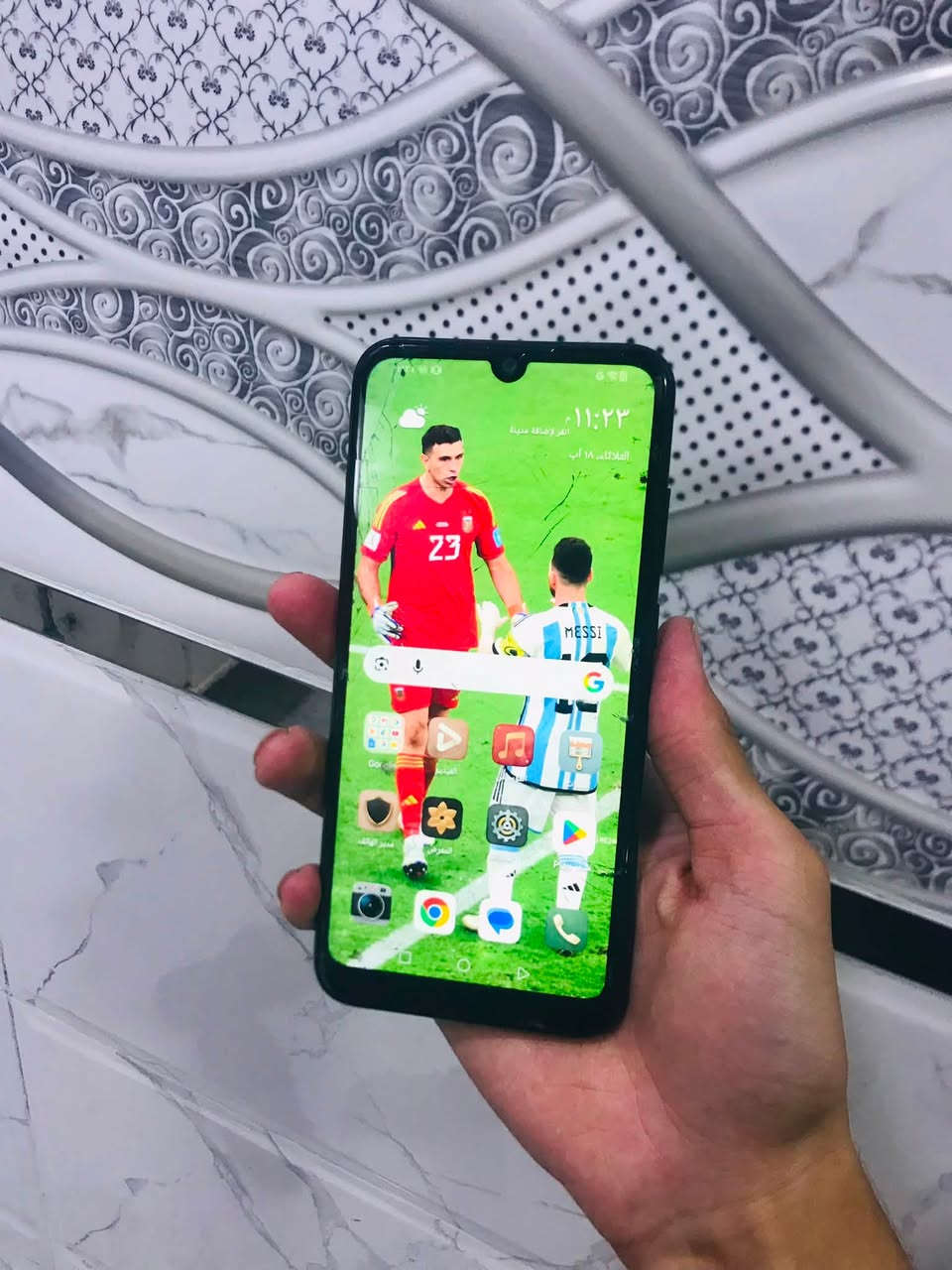 تلفون هواوي واي 6
المشاكل بيه .. الشاشه مكسوره دكما مال تشغيل عاطله يراد تبديل تفتح عن تطبيق او علئ البصما 
المواصفات الذاكره 64 الرام 3 الموقع حي الفلاح في الموصل التواصل واتساب ***********
