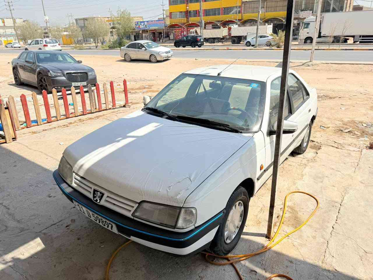 405 مديل 9 مكفوله كفالة عامة حديدية 100 مكينه كفالة سيارة جديدة بمعنى الكلمة فقط التبريد موشغال  السعر 34 وبيها مجال قليل  مكاني نجف ***********
