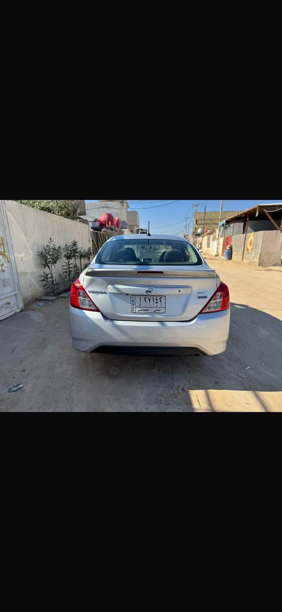 بيع مستعجل 
نيسان فيرسا موديل 2018 SV وارد امريكي حادثها جاملغ امامي وشوي من البنيد  
لون سلفري مكينه كير تبريد كفاله سياره نضيفه استخدم شخصي تخم تاير جديد باتري جديد شاشه ،تحكم مرايات 
سياره كامله مابيها اي نقص 
رقمي ***********
سعرها ٨٧
