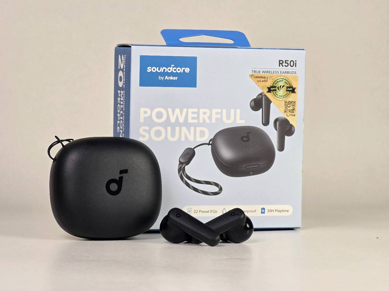 سماعة Anker Soundcore R50i – صوت قوي، بطارية تدوم طويلاً واتصال فائق السرعة
استمتع بتجربة صوتية استثنائية مع Anker Soundcore R50i المزودة بمشغلات 10 ملم وتقنية BassUp لتعزيز الجهير القوي والنقي. توفر حتى 30 ساعة من التشغيل مع علبة الشحن، وميزة الشحن السريع التي تمنحك ساعتين من الاستماع خلال 10 دقائق فقط. بفضل Bluetooth 5.3 ستحصل على اتصال مستقر وسريع، بينما تضمن تقنية الذكاء الاصطناعي وميكروفوناتها المزدوجة مكالمات واضحة في أي مكان. مقاومة للماء بمعيار IPX5 ومدعومة بتطبيق Soundcore لتخصيص الصوت بالكامل، لتكون الرفيق المثالي للموسيقى والمكالمات والرياضة. ✨?
السعر 29الف وتوصيل مجاني كل محافظات العراق 
توصيل سريع 
للحجز والاستفسار مراسلة دايريكت او واتس آب او من خلال الانستا