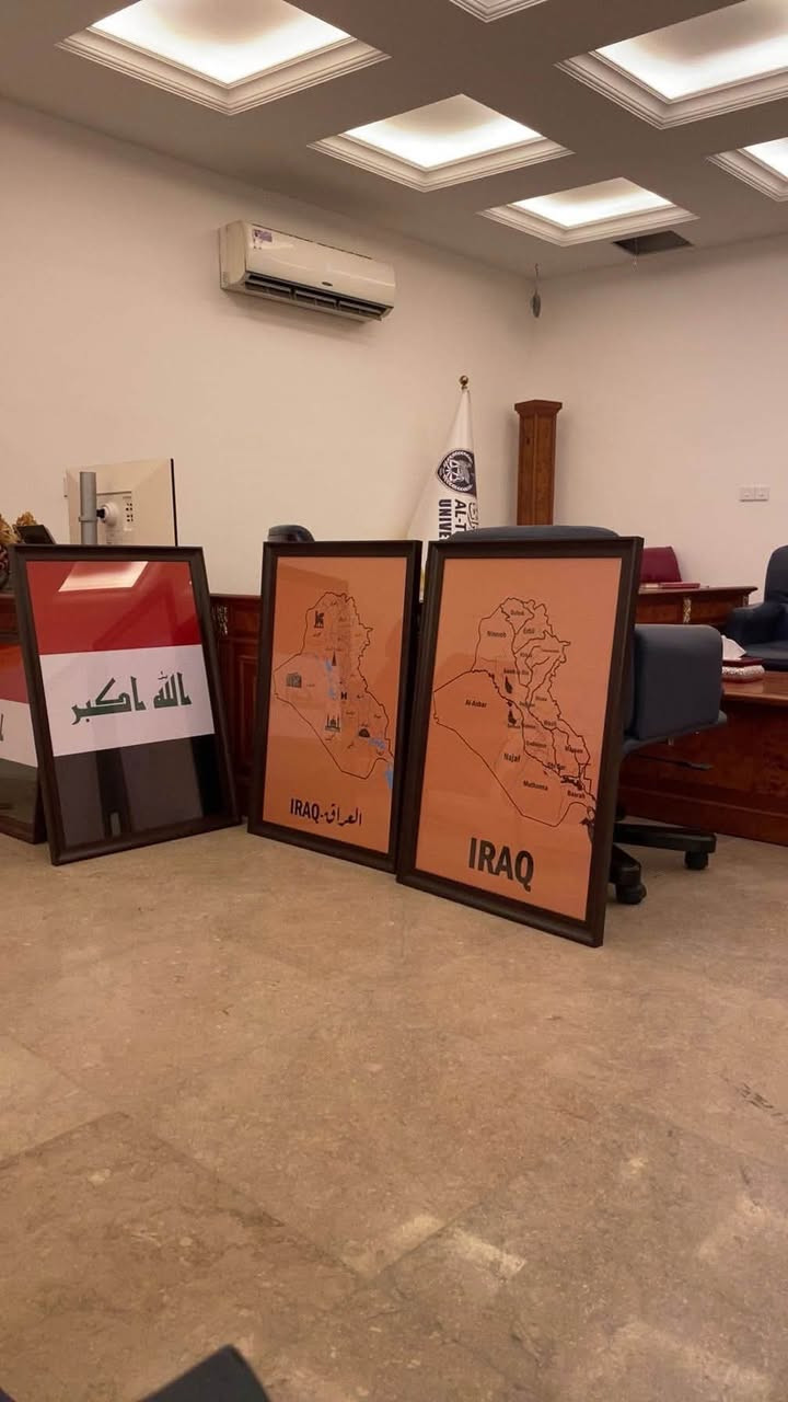 جمال وتفاصيل خرائط المحافظات والعراق🤍✨

متوفره جميع المحافظات مع إمكانية اضافة الموقع📍و اسم وشعار بطريقه جدا جميلة 

متوفر عده ألوان للتصاميم مع خيارات متعدهه للاطارات 
وبأحجام مختلفة 

للاستفسار والطلب:***********

خلي مكانك مميز ✨
