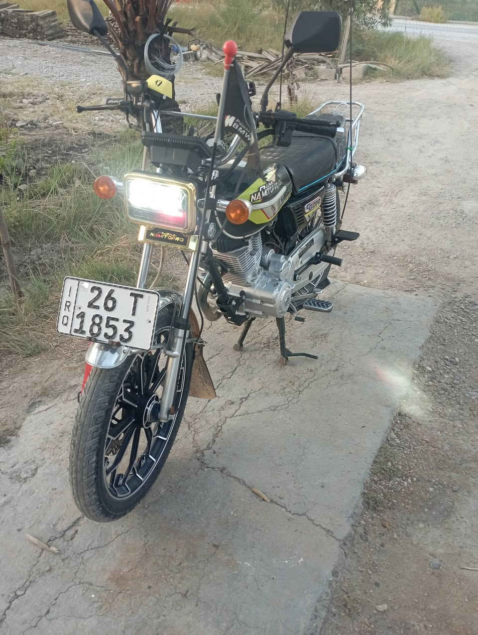 🛵 دراجة مرقّمة وأوراقها كاملة
✨  نامة ابرو موديل2025
✨ نظافة وترتيب
✨ جاهزة للاستخدام وما تحتاج شي
💰 السعر: 1,600,000 دينار فقط
📍 المكان: ابو غريب 
📞 للاستفسار والتواصل: ***********
