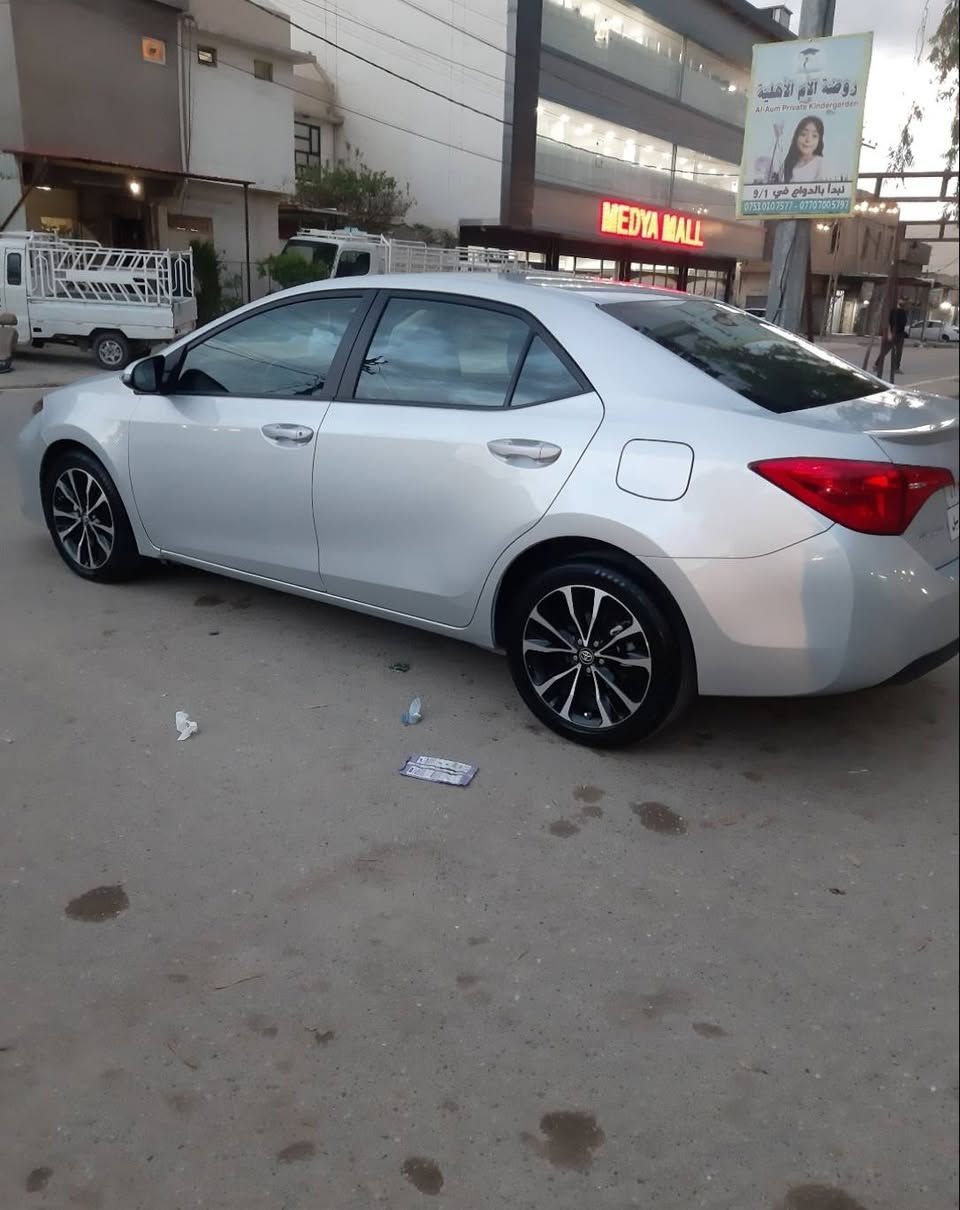 كورولا 2018se بدون إرباك وبدون دواخله رقم اربيل سعر 130$ بيها مجال مكان سياره كركوك ***********@
