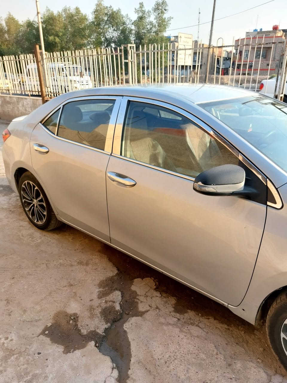 مساء الخير كورلا خليجي موديل ١٥ رقم اربيل باسمي سنوية هزة وفحص كامل بية خمس قطع بارد لون سلفر السعر ١٢٢ ورقة للإستفسار الاتصال على الرقم ***********
