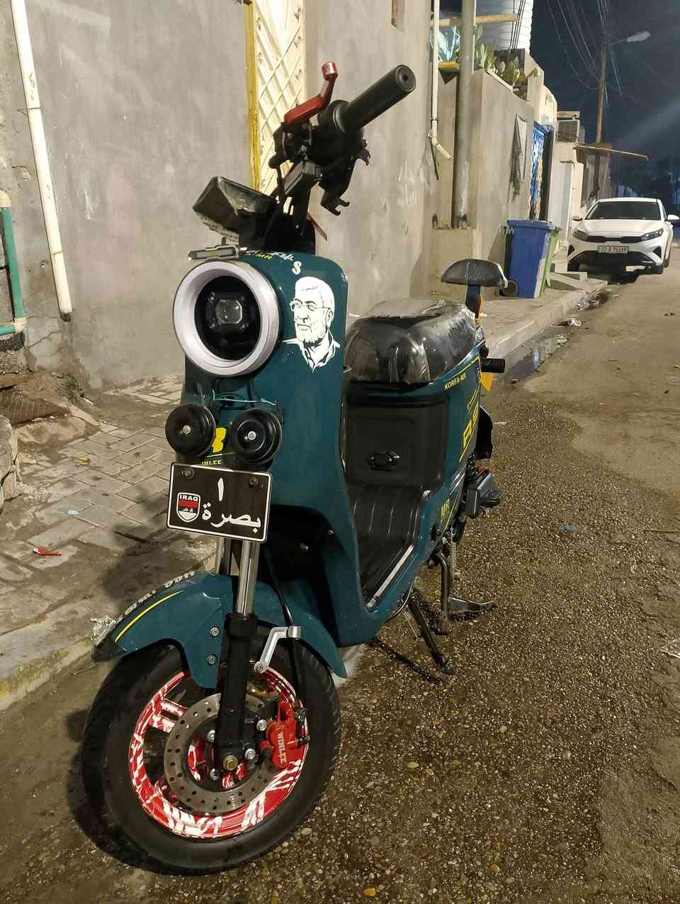 دراجه شحنR9الدراجه نظيفه وجديده صالهة شهرين طالعه من الوكيل دراجه ما ماشيه هواي مجرد اروح بيهة للشغل وارجع بعد تبقه بالبيت دراجه مزوده بغراض وغراضهة الاصليه بعدهن جدد ضامهن بطاريات اكبار مو اصغار السعر500وبيهة مجال بسيط عنواني بصره حيانيه للاستفسار***********
