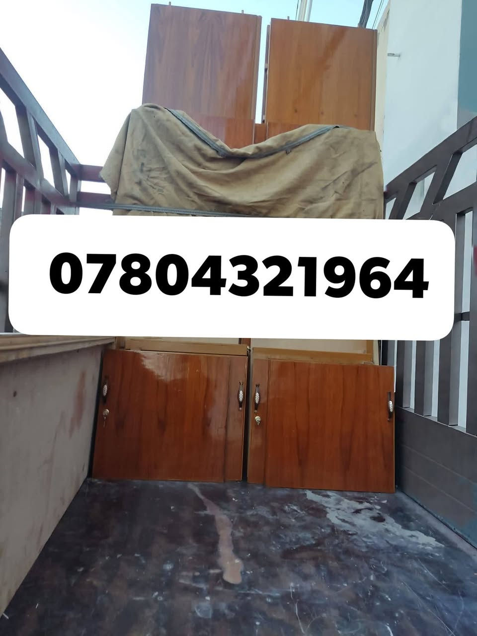بسم الله الرزاق
إعلان 📢
متوفر كيا حمل للاجرة في النجف الأشرف 

نقلكم:
✅ نقل أثاث منازل
✅ نقل بضائع محلات 
✅ نقل مواد بناء
✅ توصيل داخل النجف + الكوفة + جميع الأقضية +من النجف الى جميع المحافظات 

المميزات:
- سواق خبرة وأمانة 
- نحافظ على غراضك 
- سعر يناسب الجميع
- موجودين بأي وقت

للحجز والاستفسار اتصل: *********** 
او راسلنا  واتساب 

دعمكم شرف النا، سوو مشاركة للمنشور حتى يوصل لكل محتاج 🙏
