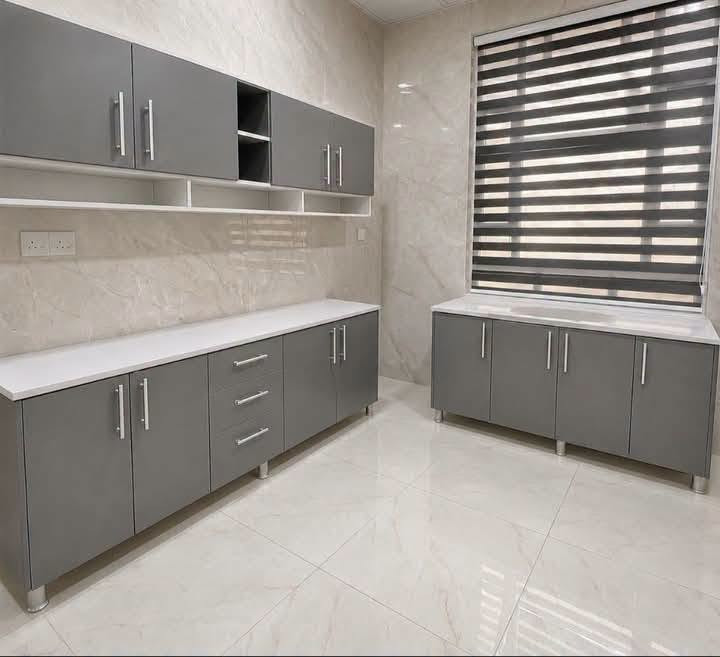 كاونتر MDF تركي • ٢ متر • سنك مرمر ١٢٠سم