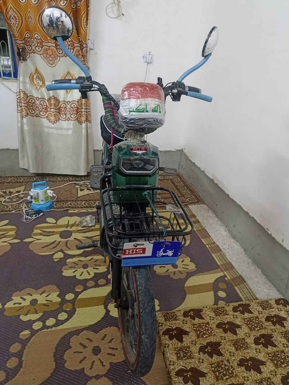 باسكل شحن صارله شهرين مستغدم لبيع السعر 500بي مجال دراجه نضيفه من كل نواحي /***********
