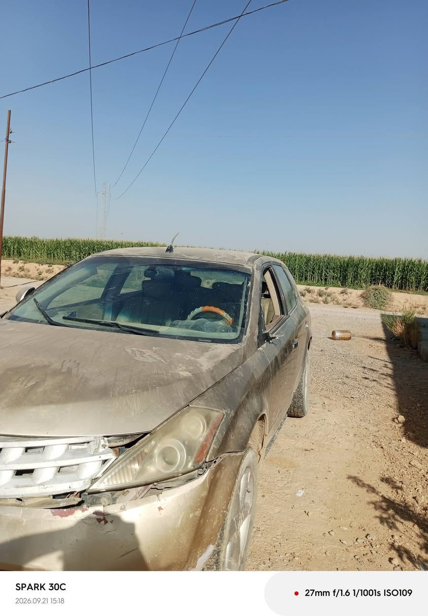 السلام عليكم
سيارة نيسان مارينو ادوات
محرك گير كامري 95 ابو الكف 
السعر 16 وبيه مجال
***********

نص مكتوب في الصور:
- SPARK 30C 2026.09.21 15:18 27mm f/1.6 1/189s ISO110
- SPARK 30C 2026.09.21 15:18 27mm f/1.6 1/1001s ISO109
- SPARK 30C 2026.09.21 15:17 • 27mm f/1.6 1/814s ISO110