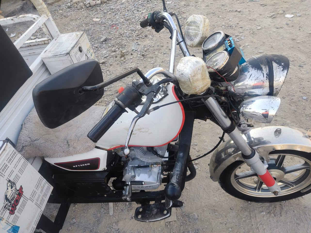 السلام عليكم ستوته ام الطير للبيع مديل 2022 محرك 200 سلف وهندر شقاله كهربايات شقاله زوج تايرات شادلهه جديد 
وسبير وياهه بعده مانازل مشدود بيهه  اوراقه كامله 6
كفاله شاصي وركبه وبدي ومحرك كفاله عامه المكان المقداديه شهربان سنسل اتصل وتدلل ***********

