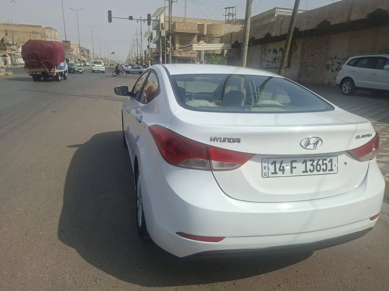 هونداي النترا خليجي مديل ٢٠١٤
كفاله عامه ماعدى صبغ في الدوسه فول مواصفات  السياره جديده السعر ١١٥ للاستفسار الاتصال ***********
