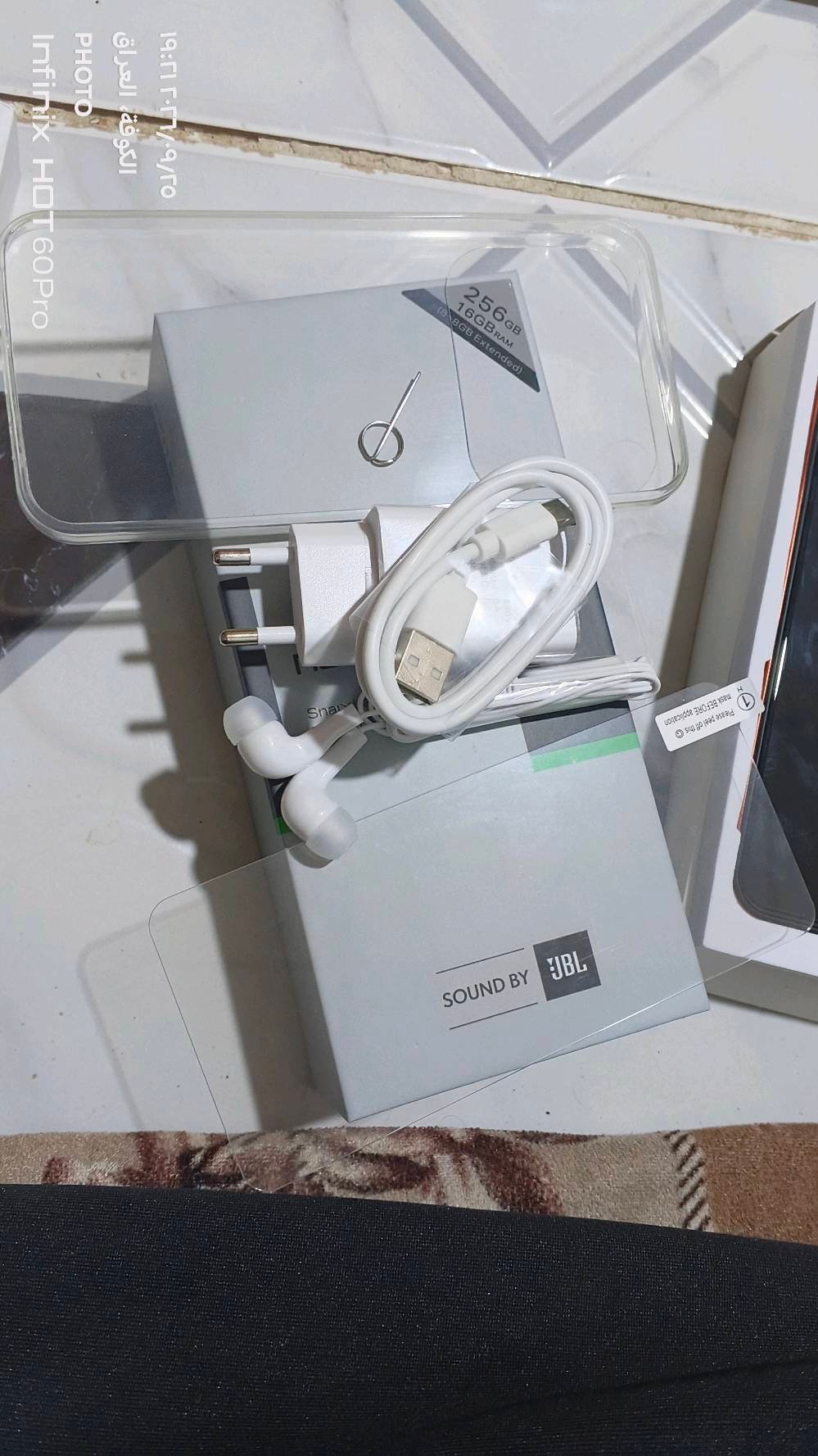 للبيع انفنكس نوت 60 برو (تقليد) سعر 100ألف ملحقات كامله