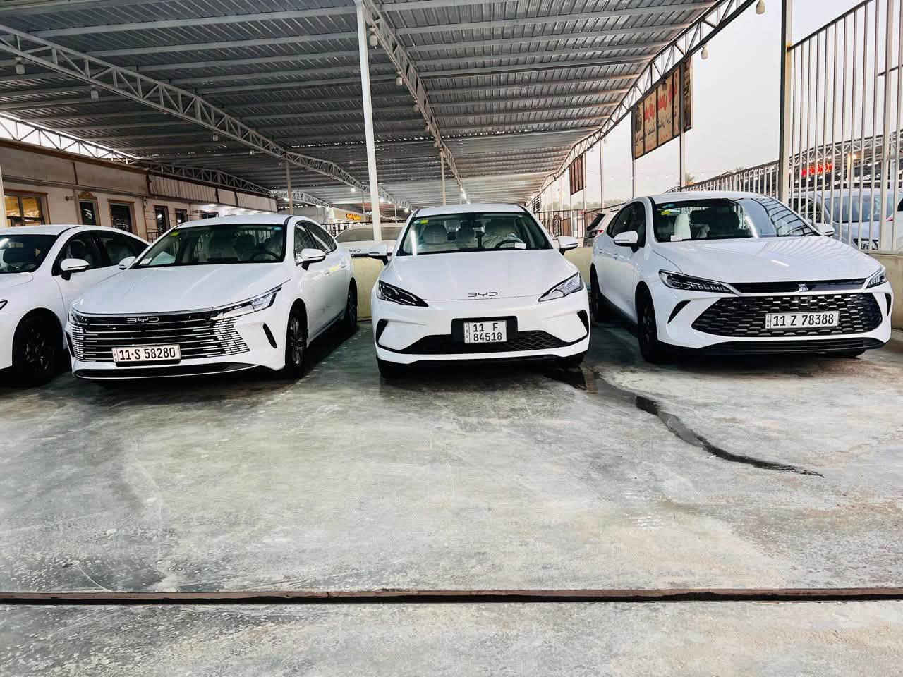 مجموعه سيارات BYD 2025 و 2026 
چن بلاص 2025 زيرو سعر 20.500
سيل05 2025 زيرو سعر 22.250
سيل 05 2026 زيرو بدون رقم سعر 27.200 الفول موصفات 
فتحه كشنات كهرباء كير تعليك ويل كروم شحن 210كيلو 
دستروير 05 2025 زيرو سعر 22.700
                 (جميع السيارات مرقم بغداد ) 
   🔥🔥 ( مثبت لوحات بغداد  ) 

📍 بغداد اليوسفيه قرب سيطره 75 مخل بغداد  📍

☎️ للاستفسار ☎️
***********

