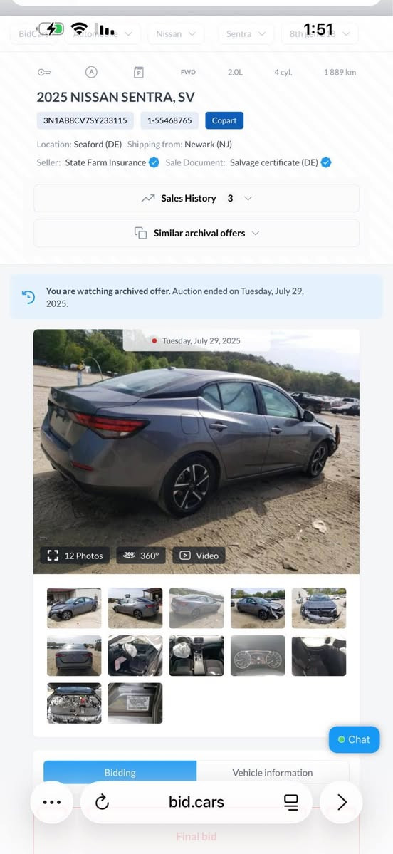 🚘 نيسان ألتيما SV 2025 للبيع 🔥

⛽️ اللون: نفطي
✨ الممشى: 6,000 كم — زيرو
🎨 بونيد صبغ فقط، بدون دواخل
🛡️ إرباك دشبول سليم
⚙️ مواصفات SV

📍 مكان السيارة: كركوك
💰 السعر: 128 — بيها مجال

📞 *********** كركوك, العراق
