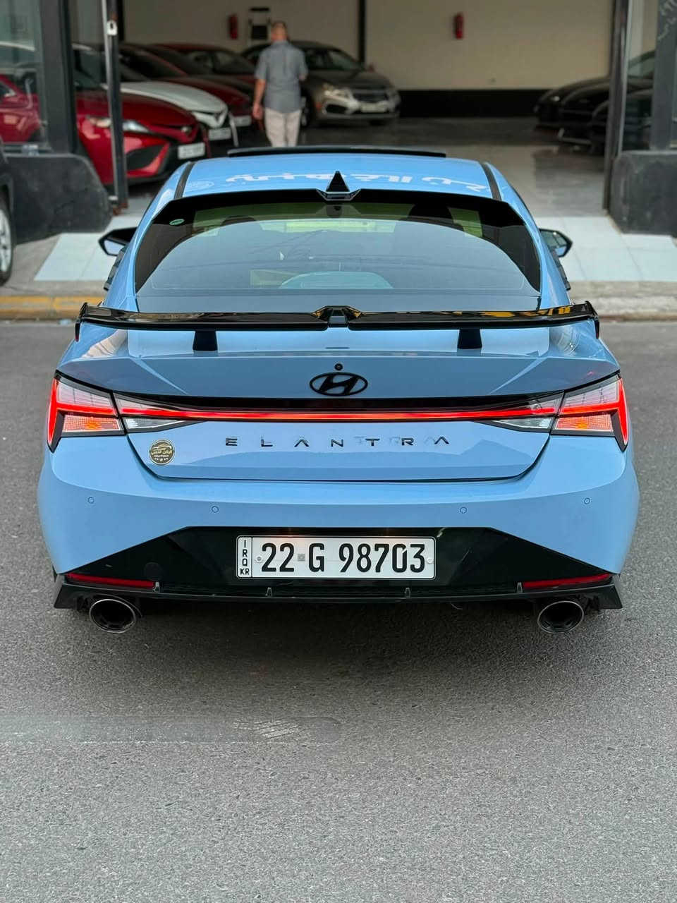 Hyundai Elentra N 2023

المواصفات:❤️‍🔥N 

السعر 175$🔥🔥

1️⃣كير اوتماتيك 8 نمر دبل كلچ DCT 

2️⃣كشن حضن 

3️⃣كشن علامة N

4️⃣كشنات كنتاره وجلد N

5️⃣سلايد روف 

6️⃣اناره داخليه 👌🏻٢٤ لون

7️⃣تحكم ستيرن نورمال وسبورت

8️⃣تحكم دبلات نورمال وسبورت

9️⃣ابواب بصمة

1️⃣0️⃣بصمة تشغيل 

1️⃣1️⃣شحن وايرلس

1️⃣2️⃣شاشة متصله 

1️⃣3️⃣كاميرا

1️⃣4️⃣نظام صوت _𝐁𝐎𝐒𝐒

1️⃣5️⃣اشارة ترحيب

1️⃣6️⃣اشارة مرايا

1️⃣7️⃣اوتو ستوب

1️⃣8️⃣نقطة عمياء

1️⃣9️⃣تحديد سرعة

2️⃣0️⃣تحديد مسار

2️⃣1️⃣رادار امامي 

2️⃣2️⃣رادار جانبي 

2️⃣2️⃣رادار خلفي 

2️⃣3️⃣حساسات جانبي 

2️⃣4️⃣حساسات خلفي

2️⃣5️⃣نظام _ 𝐍𝐎𝐑𝐌𝐀𝐋

2️⃣6️⃣نظام _ 𝐒𝐏𝐎𝐑𝐓

2️⃣7️⃣نظام _ N🚀

2️⃣8️⃣نظام _NGS☠️🩶

2️⃣9️⃣كشنات هيتر

3️⃣0️⃣ستيرن هيتر

3️⃣2️⃣صندوق ذكي

3️⃣3️⃣لايتات ليد 4 عدسات زينون

3️⃣4️⃣بگلايت ليد

حادثها صندوق وقطعه كلير فقط 

مكان السياره موصل/ جانب الايسر / مدينه المعارض الجديده 

معرض الركن الذهبي 📍

مميزات🔥👇🏼
 عليها شوته رياضي من kn + عطاس  hks

للاستفسار /
☎️***********
☎️***********
