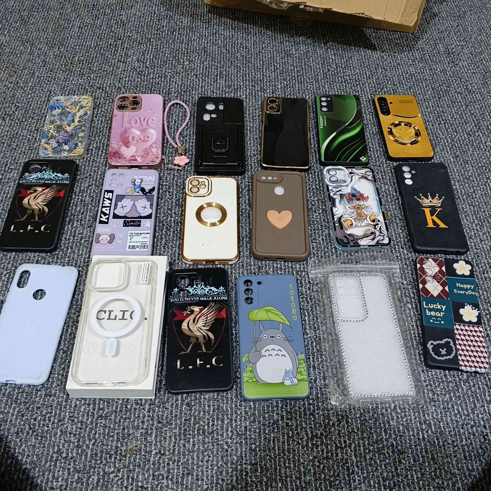 السلام عليكم حبايب للبيع كفرات ايفونات بيها سامسونج كل شيء بيها 18 كفر السعر 15,000 كامله عنوان كربلاء  ( ***********
