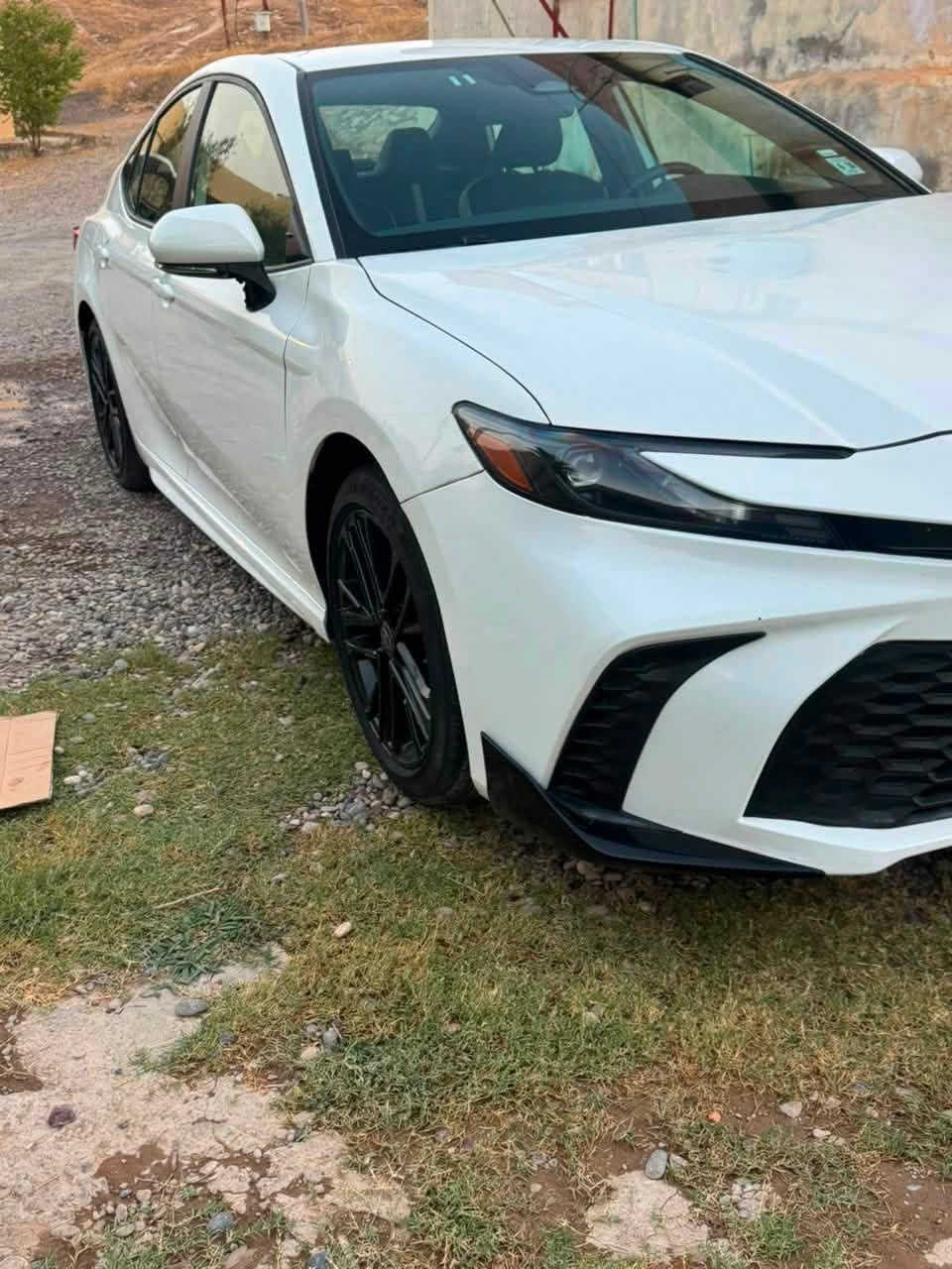 السلام عليكم تيوتا كامري للبيع موديل 25 se كاتي اربيل ضرر 4 قطع جيهت السايق بدون دواخل السعر 195 للاستفسار اتصل***********

‭***********‬

