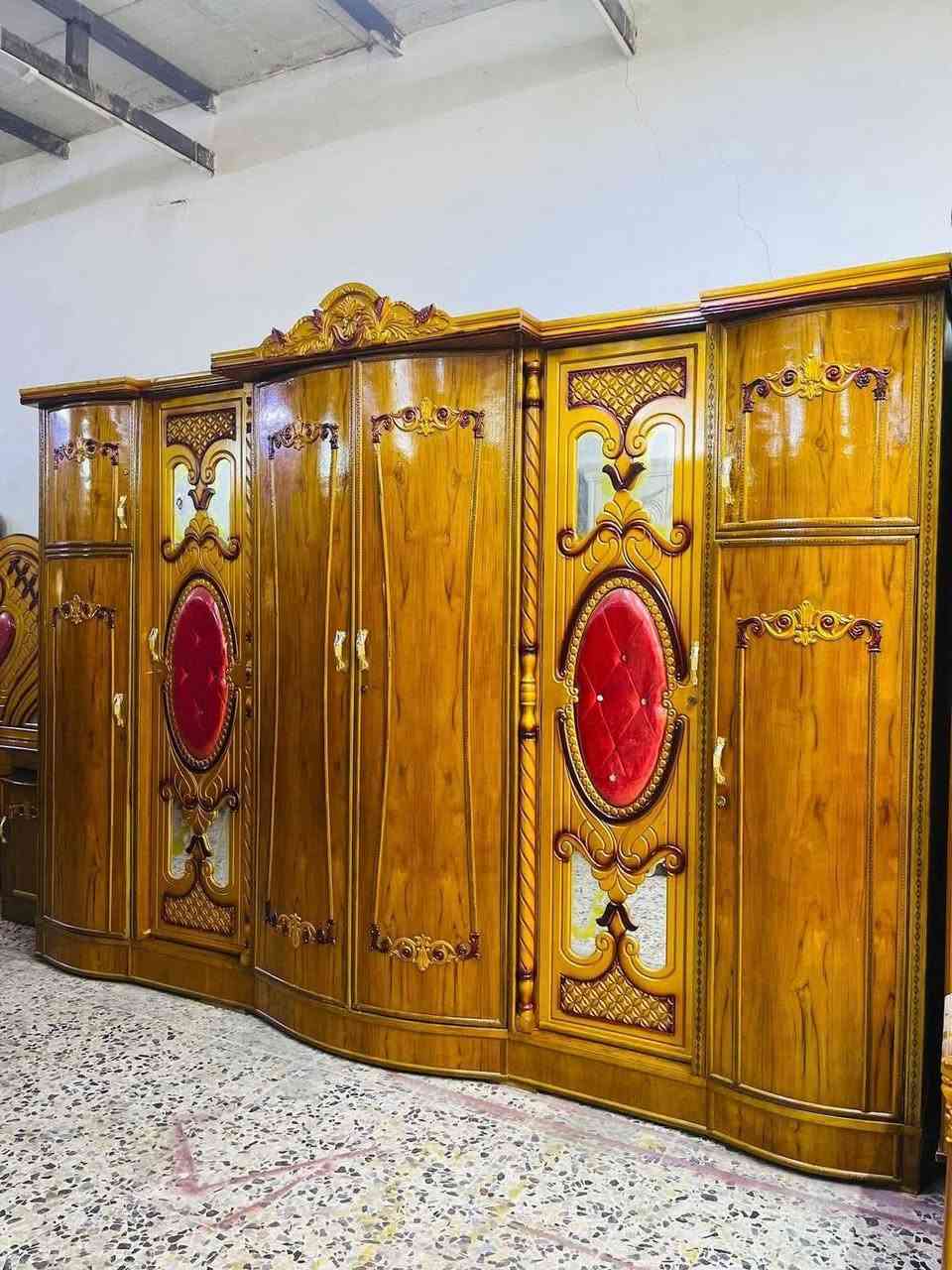 غـٰٔرفة عــرأقي ابواب ملحق مديل حديث 6باب 
داخل وخارج صاج جرجوبه ⚜️⚜️
موديل راقي وفخم وبسعر مناسب800فقط  
توصيل شدونقـل بغداد مـجأني محافظات بكروه للحجز والاستفسار الاتصال على وات ساب ***********
