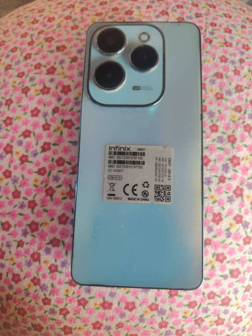 السلام عليكم جهاز للبيع نضيف عدي صرف صار وردبيع سم الجهازInfinix HOT 40 Proسعره 200بي مجال لشراي لي يريده برأسين علاهذا رقم***********
