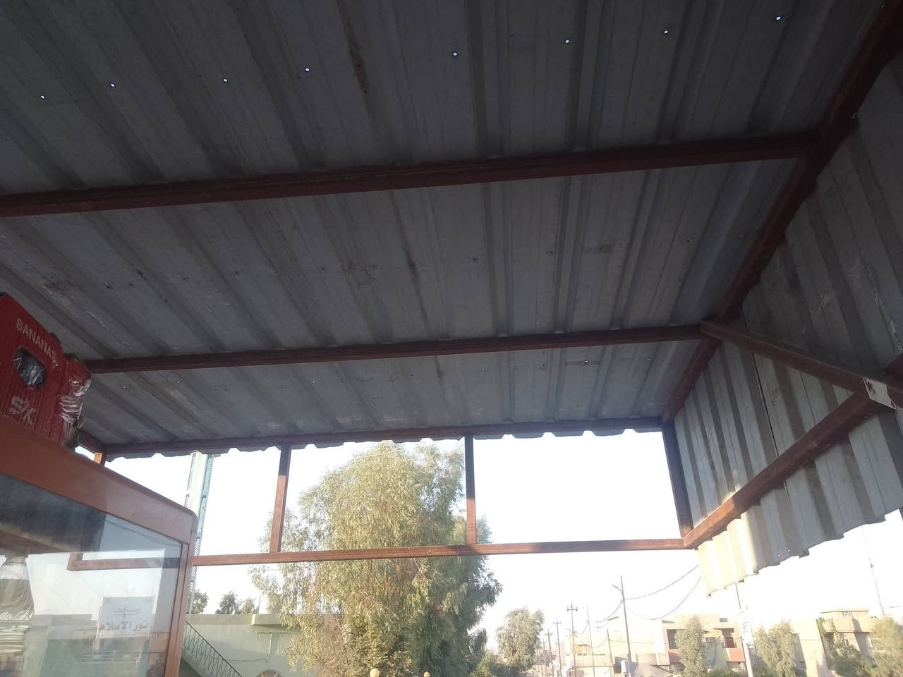 السلام عليكم) سقيفه حديد للبيع
عنوان تقطيع المامون   
***********
