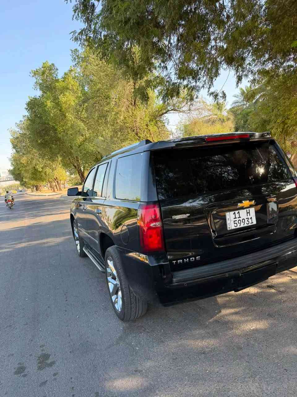تاهو 2018 LT حادثه امريكي جانبي
رقم بغداد  لوحات انگليزي

ال تي مواصفات بدون فتحة
منظومة تبريد جديدة 

كفالة گير مكينة تبريد

لايت زنون

مكينه 5300

كشنات كهرباء خزن

جنطه كهرباء

كامره خلفيه

حساسات

فور ويل

داخل جلد

رادار امامي

كشن هزاز السايق

قاصة امامية

شاشة لمس

تشغيل عن بعد

مكان السيارة  بغداد حي العدل  
السعر 265 ورقه 

للتواصل ***********

