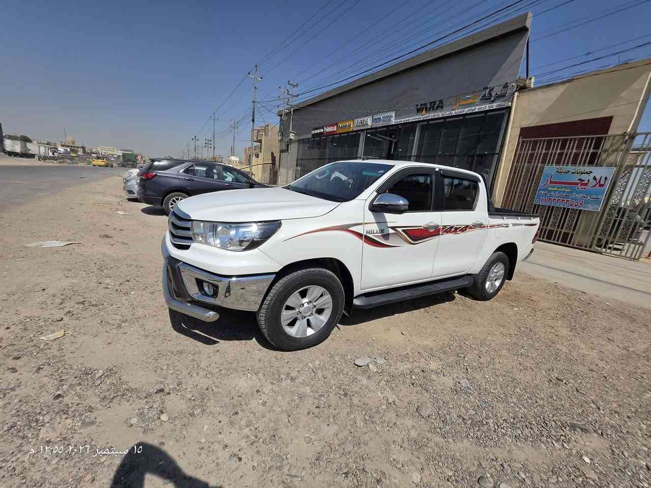 للبيع هيلوكس ٢٠١٨ كويتي عالي رقم سليمانية مكان بغداد باسمي تحويل مباشر السيارة بدون حادث مكفولة فقط كم شخط بسيط للتواصل الاتصال على الرقم *********** [السعر ٢٤ الف دولار ]
