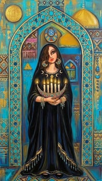 لوحات بغدادية • رسم زيتي • طباعة كانفاس
