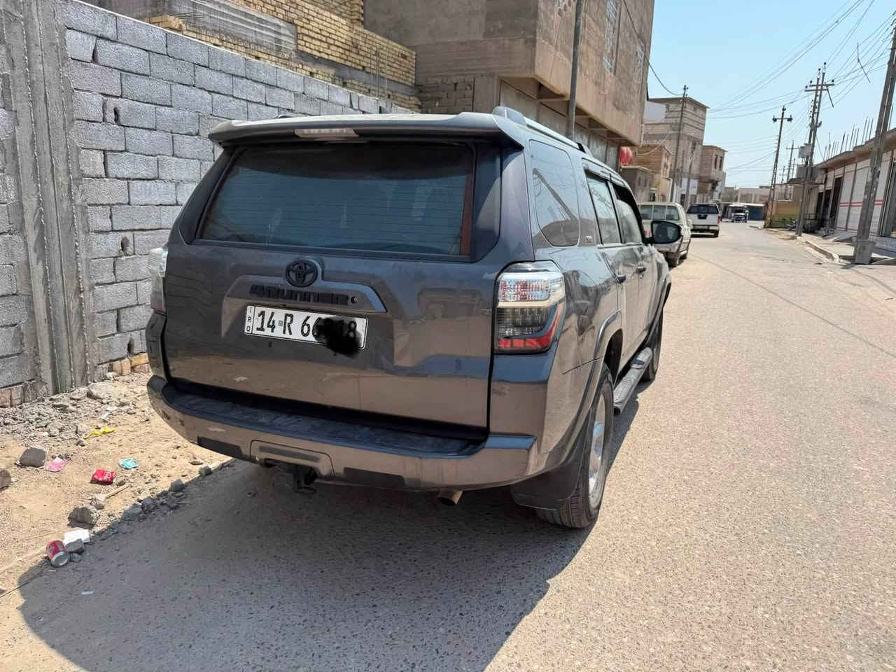 تيوتا 4 رنر تو ويل رقم بصرة دولي 5 راكب مديل 2019 حادث بالمقدمه موجوده بالبصرة السعر 180 ماشيه قليل 47 ميل 
علما سياره بصمه محوره وتكدر تضيف كشنات 7 معاملة 7 راكب وبالسنوية 7 راكب واعتذر عن المراوس بيع فقط او مراوس 2025 
***********

