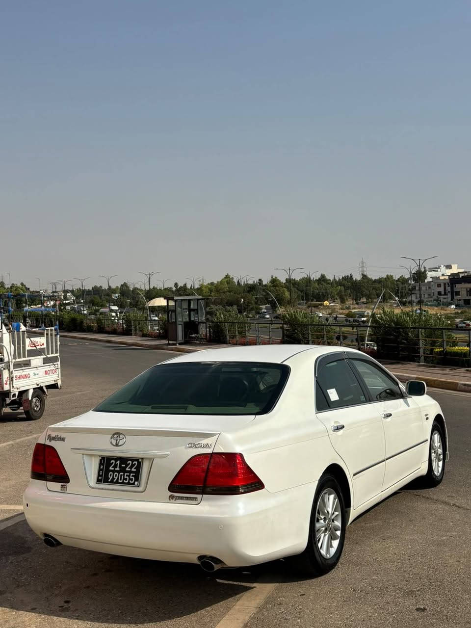 شاهینە ٢٠٠٥ موس
مەکینە ١٨٢
دواو پیش حاسە
سەیارەکە ١٠٠ هەزار کلومەتر روشتوە
تاقانە
کودی بو کراوە
مواسەفات
٣ پەردە 
ناوزەرد
٣ دوگمە
شاشە کامیرا
سەیارەکە بیانوو برە
٤ تایەو ویل لوک
ساردوو گەرم بەشەرت
سوکان لیکزز
دیناریک مەسروفی تیا نیە
نرخی ٦٦$
شوین سلیمانی
*********** السليمانية, العراق
