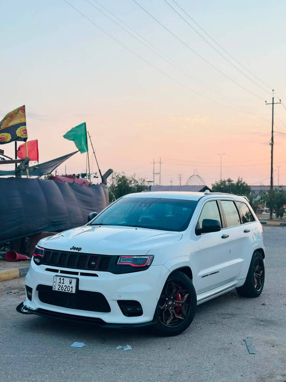 السلام عليكم 
JEEP SRT 6.4 2018 
السيارة اعلى مواصفات والتزويد والاضافات الي عليهة متخلص
شوتة AFE
هدرز kooks
اكزوز corsa 
جكات S3 
ويل فورجد اصلي والوحيد 
لد امامي متغير و دفيوزر وحلوك اكزوز كاربون فايبر فورجد
مري جانبية ويدات كاربون فورجد
كل الداخل كاربون فايبر اصلي 
درگة كاربون فايبر 
برمجة مصطفى ايكل 
واضافات هواي بعد ..
الي تعجبة السيارة وبخاطرة يتصل علية ويدلل
مكان السيارة الديوانية 
***********

