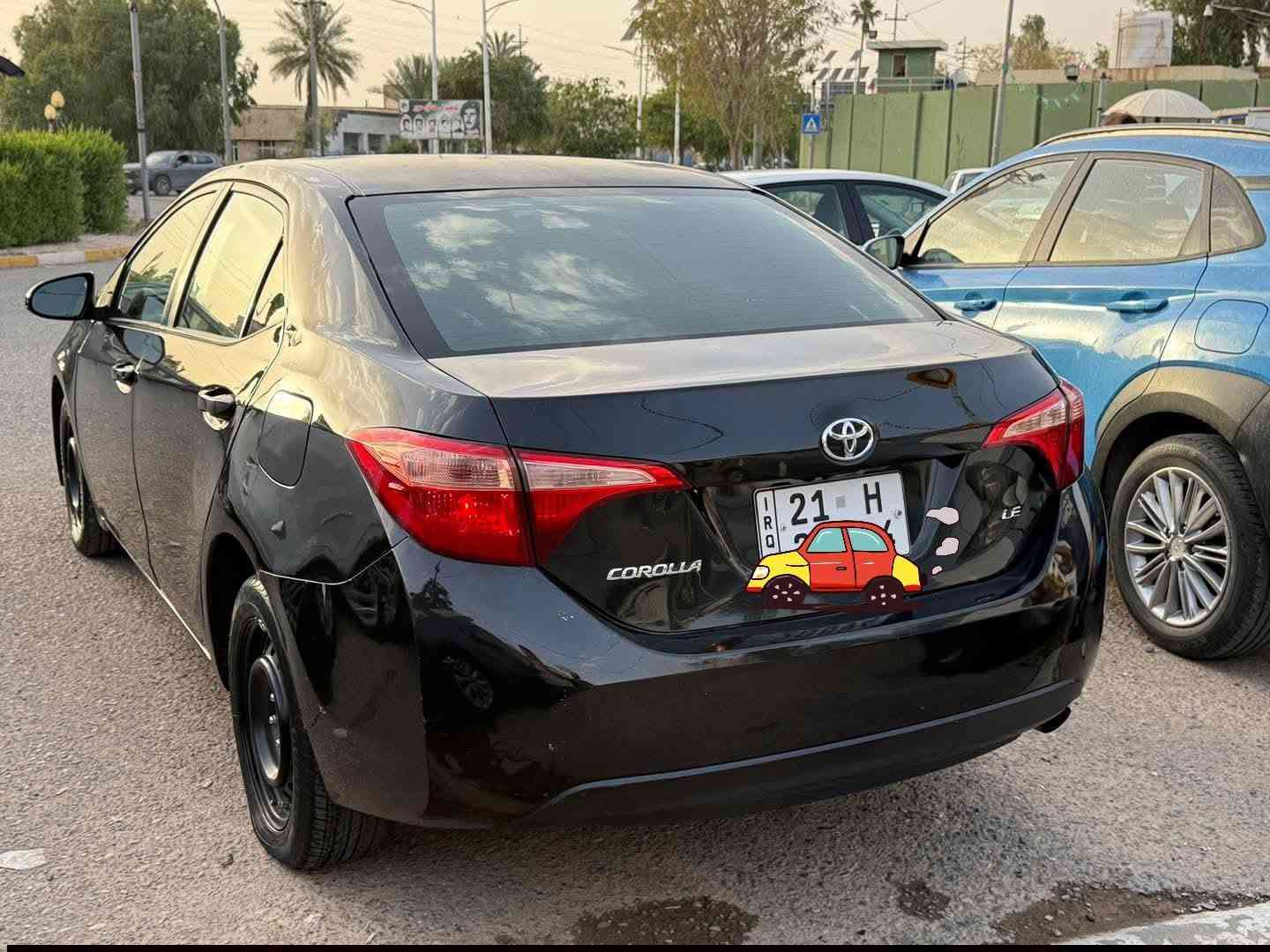 كورلا ٢٠١٧ • ١١٨ الف • ثلاث قطع صبغ
