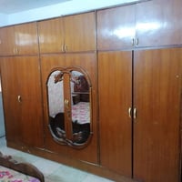 غرفة صاج ٦أبواب • كاونتر ألمنيوم ٢ملم • قنفات ينفتح سرير