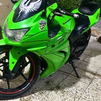 كاوساكي250 كابريتر جديد باتري جديد محركها نضيف وكير نضيف محوره محرك جي...