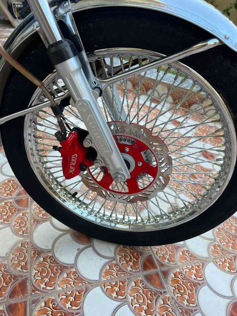 تايكر للبيع دراجه حيل حلوه وكاعده بعد جديده 
شكل 25مكان تكريت محرك شرط عل فحص اي نقص مابي تفحص وين ميعجبك كلشي شغال شاشه مابيه اي نقص ***********
