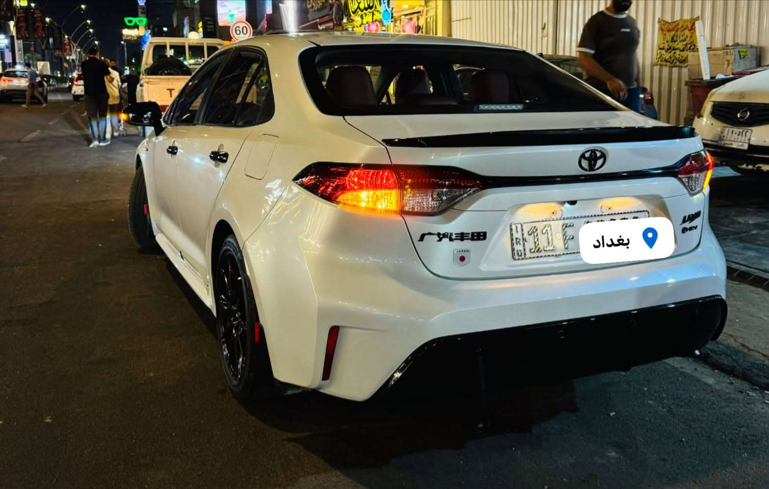 كورلا 2025 رقم بغداد ماشية 19 
أبرز المواصفات اعلى الفئة S 

✅ محرك 1800 هايبرد
✅ مقاعد جلد
✅ تشغيل بصمة + دخول ذكي
✅ تحكم كامل من الستيرن
✅ شاشة أندرويد تدعم Apple CarPlay
✅سبايدر خلفي بلادي
✅ دشبول ديجيتال
✅ تبريد قطعتين (أمامي وخلفي)
✅ كاميرا خلفية
✅ منافذ USB أمامي وخلفي
✅ ويل كاب قياس 16 إنش
✅ لايت أمامي زينون + كشافات أمامية
✅ فتحة سقف (سلايد روف)
✅ رادار أمامي + تحديد مسار
✅ مثبت سرعة + 3 أنظمة قيادة
✅ هاند بريك بصمة + نظام EVE Mode
✅ إشارات على المرايا الجانبية

📍بغداد  /
***********

نص مكتوب في الصور:
- بغداد