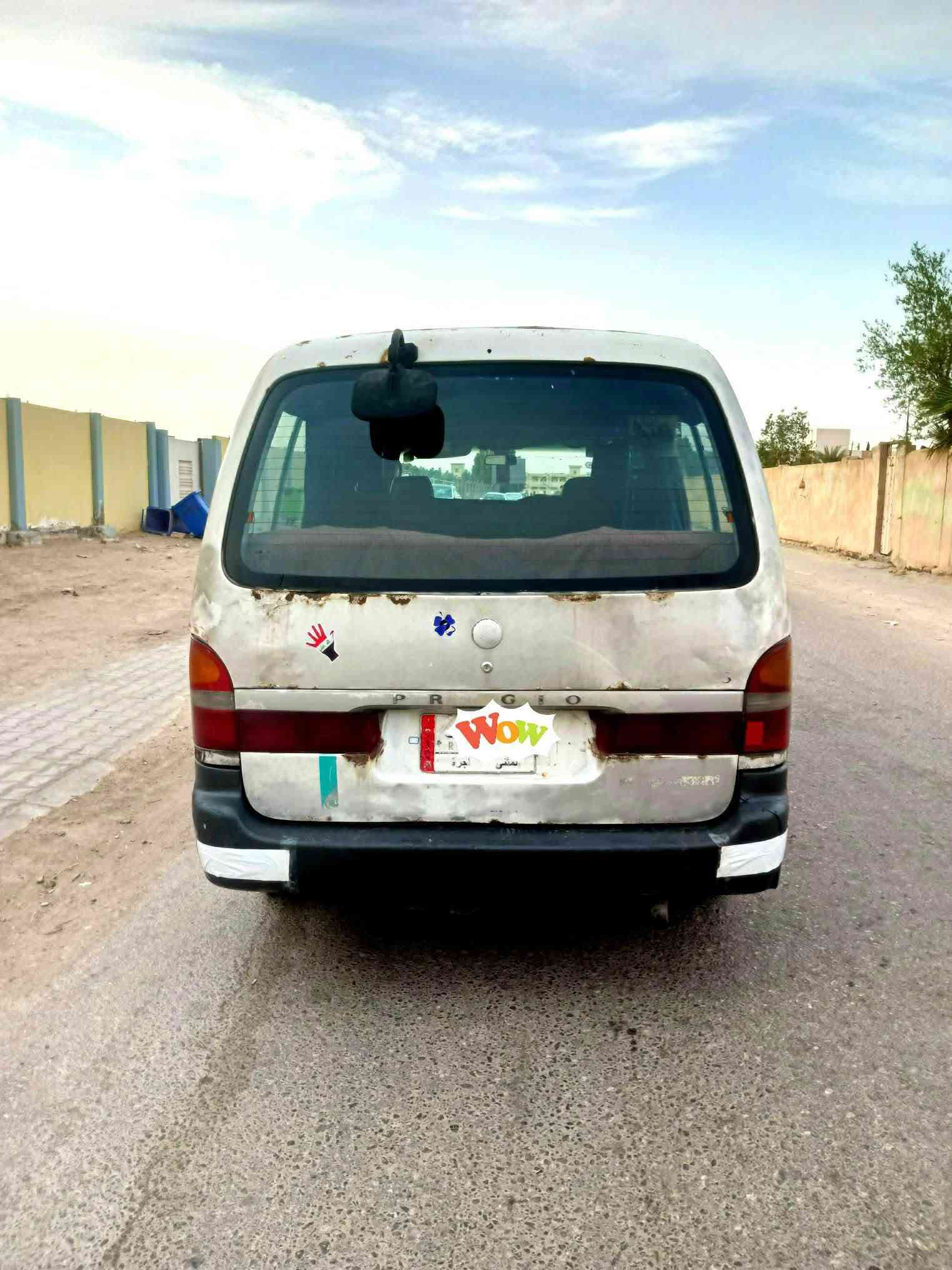 السلام عليكم 
للبيع بريجو موديل 98اصل سياحي بطاين نفاضه رقم مثنى الماني سيارة جاهزه للشغل محرك وكير واكسل وباور كلهن مبدلات مال حاويه ترايك اي مكان تريد جاهزه للاخير ابيع بدون تحويل راعي ما واصله السعر 22 من الاخير مكان نجف ***********
