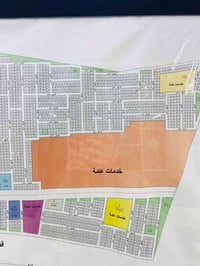قطعة ٢٠٠م • بداية المنطقة • ماء وصرف وكهرباء